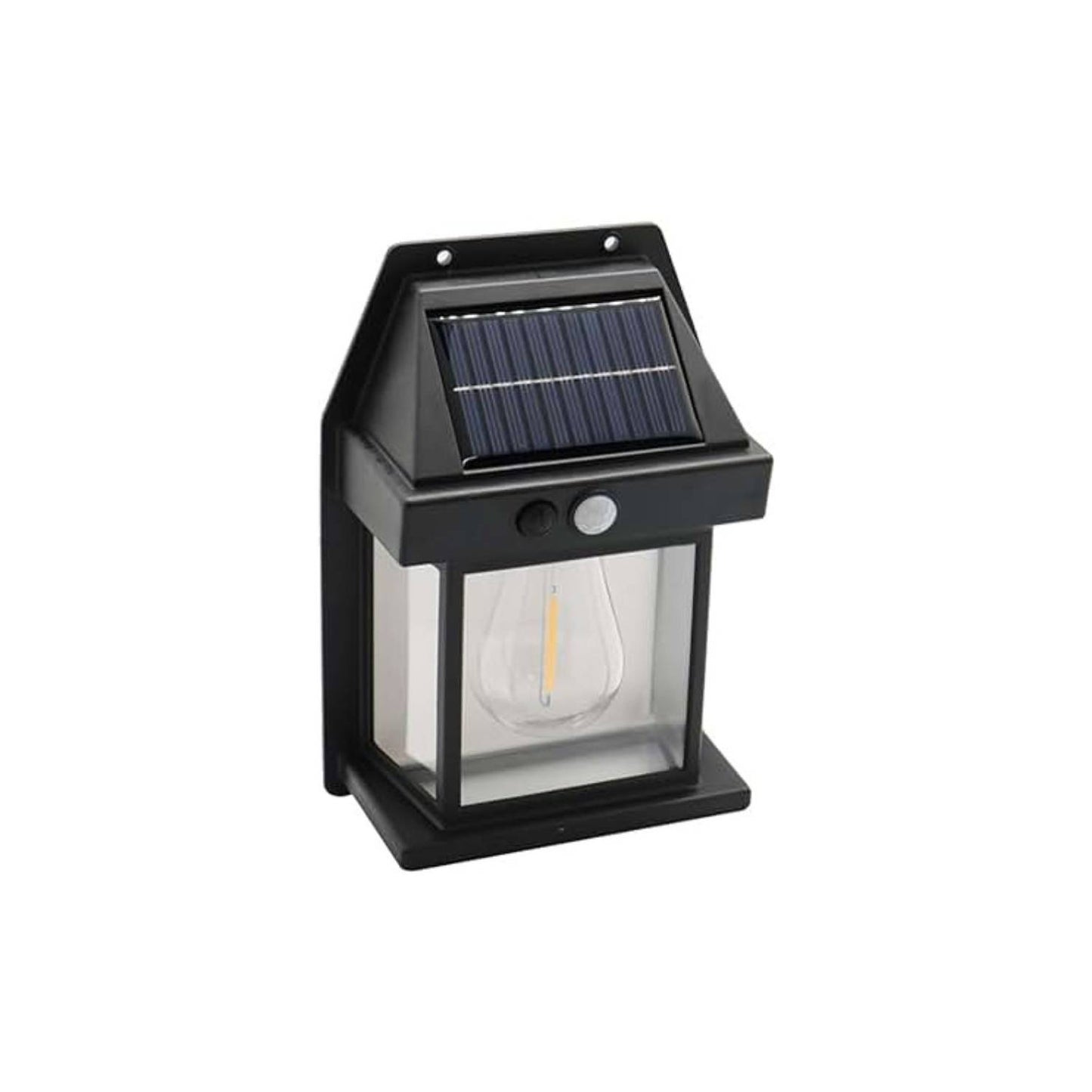 Farol solar de pared con sensor movimiento