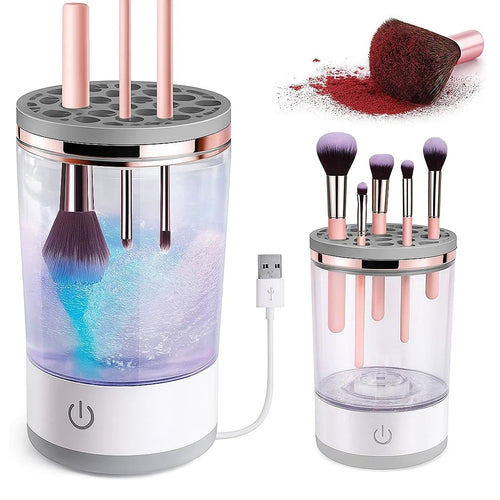 BrushClean Pro™ – Limpiador Eléctrico USB de Brochas | Limpieza Profunda en Segundos