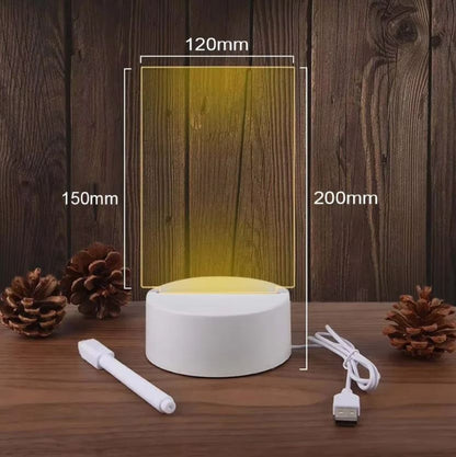DreamLight™ – Decora, Escribe y Sorprende con esta Lámpara LED Personalizable que Enamora