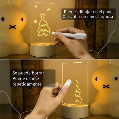 DreamLight™ – Decora, Escribe y Sorprende con esta Lámpara LED Personalizable que Enamora