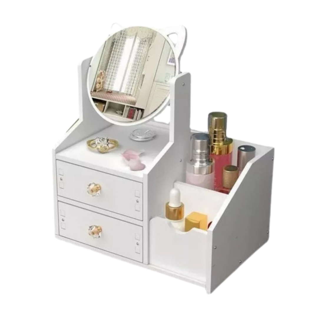 Espejo de Maquillaje con Cajón