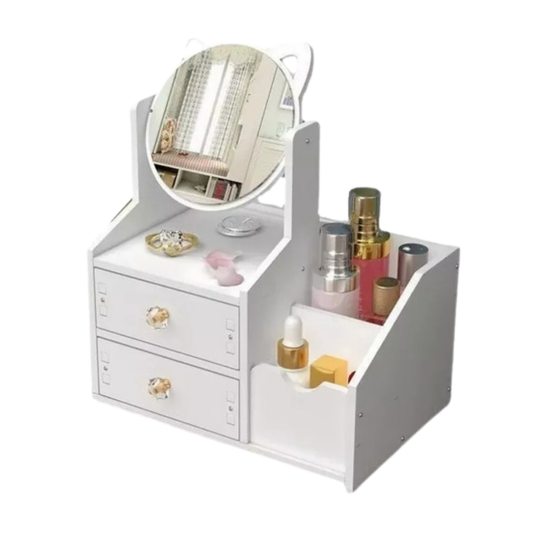 Espejo de Maquillaje con Cajón