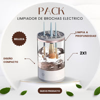 BrushClean Pro™ – Limpiador Eléctrico USB de Brochas | Limpieza Profunda en Segundos