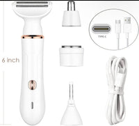 MultiShave™ – Afeitadora 4 en 1 Recargable de Precisión Total
