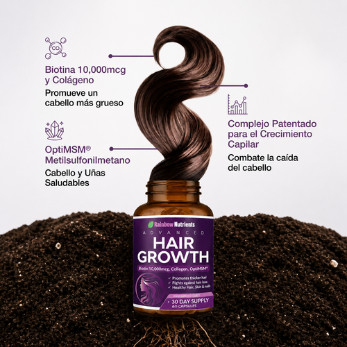HairForce Pro™ – Tratamiento Capilar Anticaída y Crecimiento Rápido