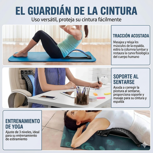 LumbarFit™ – Alivio Inmediato del Dolor de Espalda + Corrección Postural