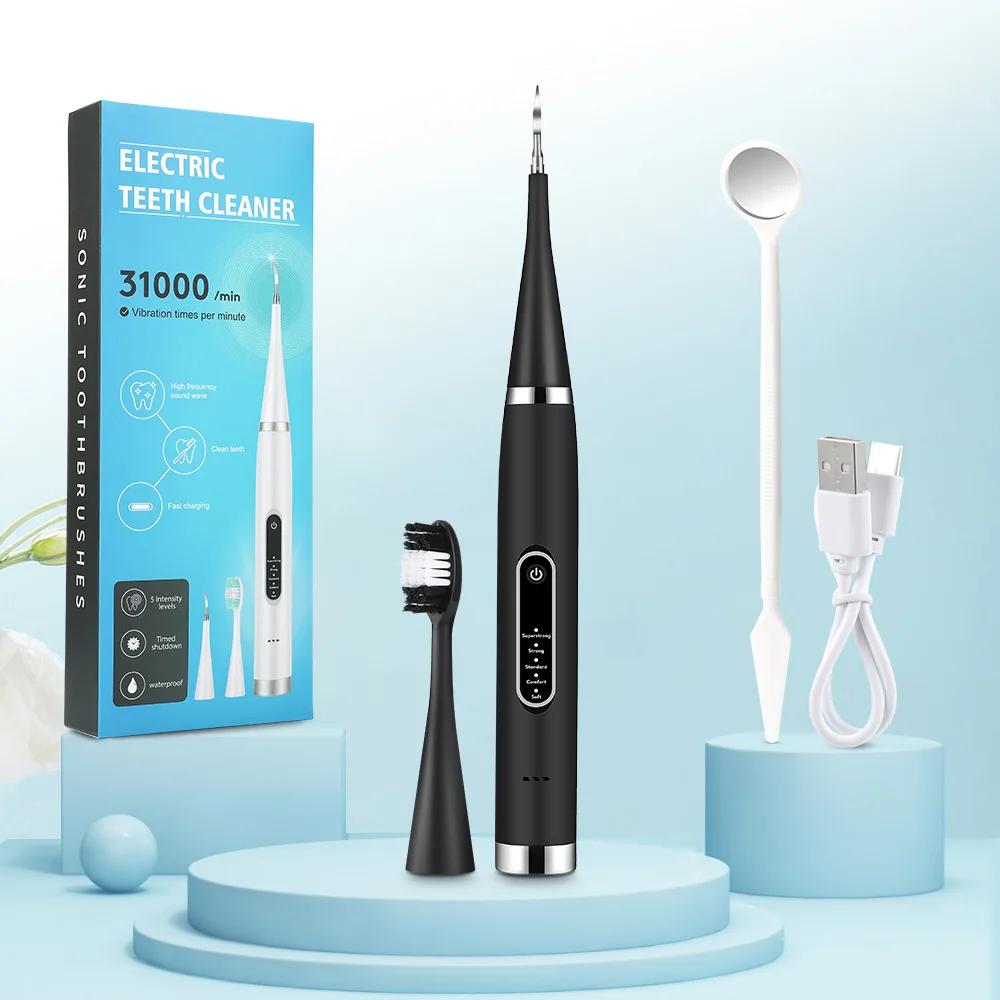 SonicClear Pro™ – Limpieza Ultrasónica 31,000 Vibraciones/min | Blanqueamiento Instantáneo | Recargable USB