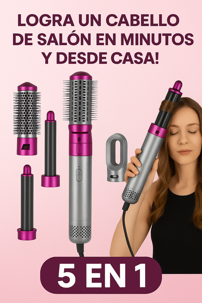 Cepillo Secador 5 en 1 - Versión Pro