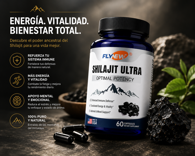 ShilajitMax™ – Energía, Vitalidad y Fuerza Natural