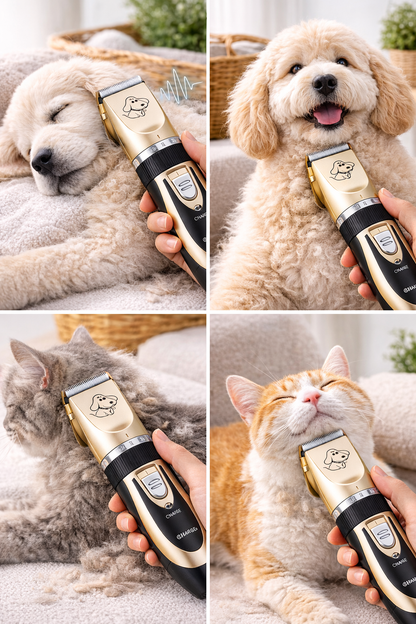 PetCut Pro™ – Corta el Pelo de tu Mascota en Casa, Sin Ruido, Sin Estrés y Sin Pagar un peluquero de mascotas