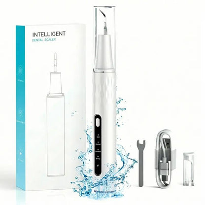 SonicClear Pro™ – Limpieza Ultrasónica 31,000 Vibraciones/min | Blanqueamiento Instantáneo | Recargable USB